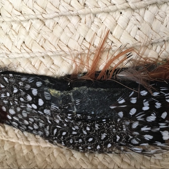 Urban Outfitters Straw and Feather Hat - Picture 4 of 5